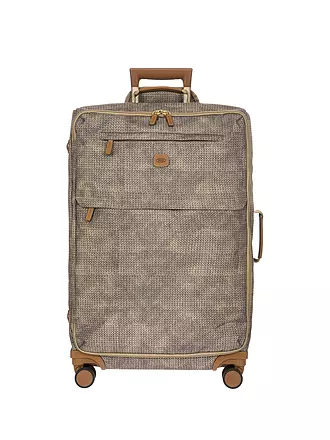 BRICS | Trolley blando X-TRAVEL 71cm Burdeos | hellbraun